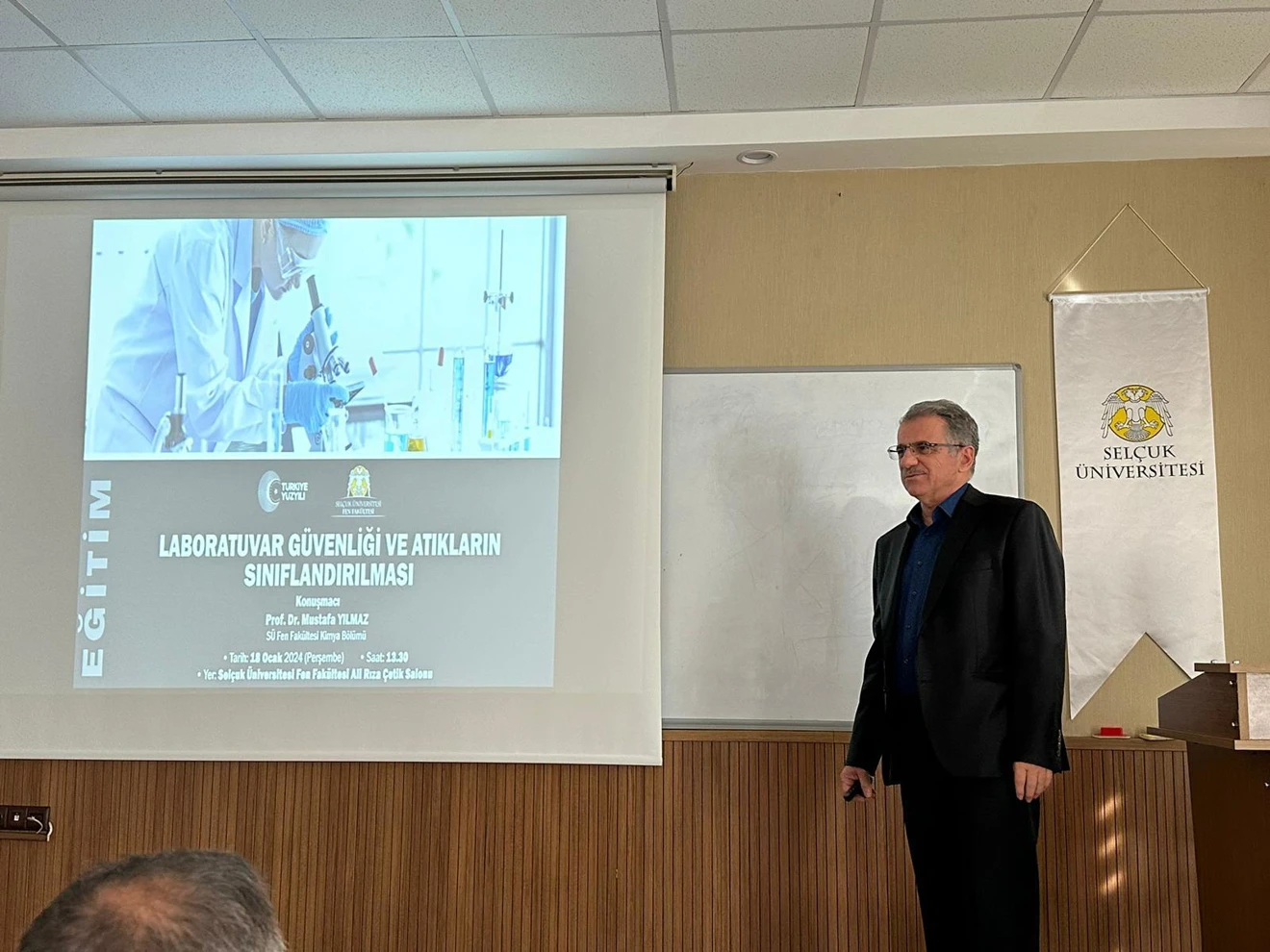 Laboratuvar güvenliği ve atıkların sınıflandırılması Prof.Dr. Mustafa YILMAZ